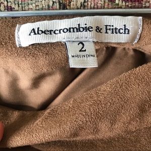 Abercrombie & Fitch Skirts - Abercrombie brown suede a-line skirt Abercrombie & Fitch Skirts - Abercrombie brown suede a-line skirt